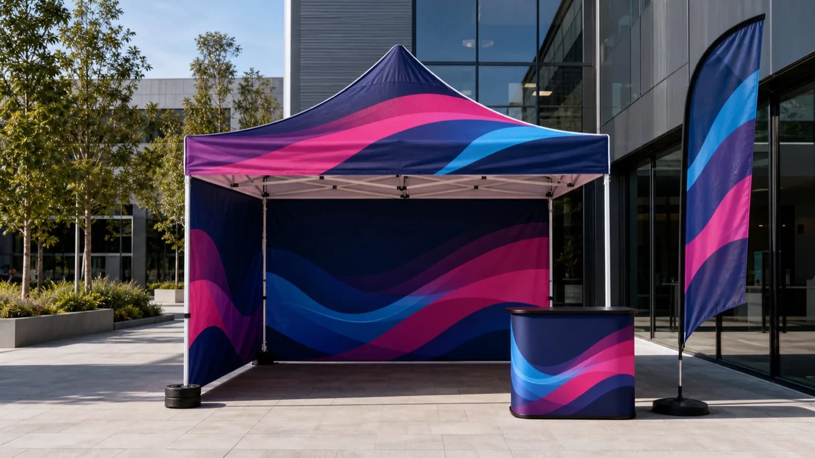 Reklamný stan 3 × 3 m: na čo si dať pozor pred kúpou?
