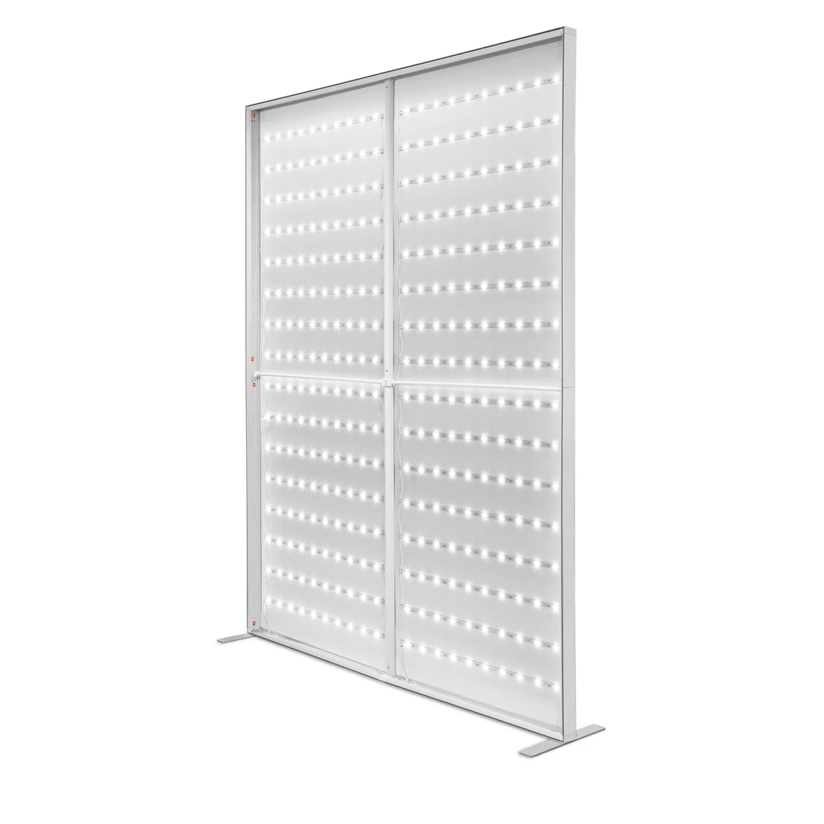Rám podsvietenej steny LED Backlight s LED závesom po celej ploche